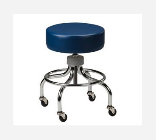 Revolving-stool-cushioned-top